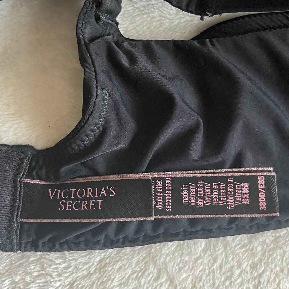 Victoria's Secret Classic Black Bra 38DD/E85 - Picture 7 of 8